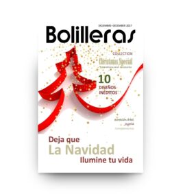 revista bolillos adornos de navidad