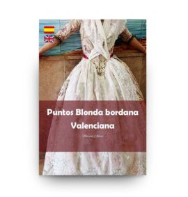 Puntos blonda bordana valenciana