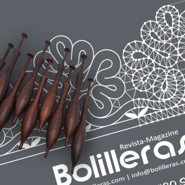 Puntilla ceremonial en encaje ruso – Patrón 1e en PDF descargable