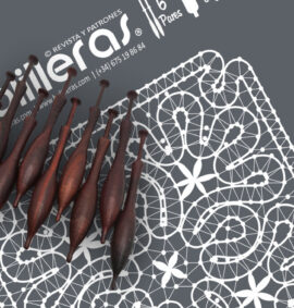 Bufanda simbólica en encaje ruso – Patrón 2e en PDF descargable