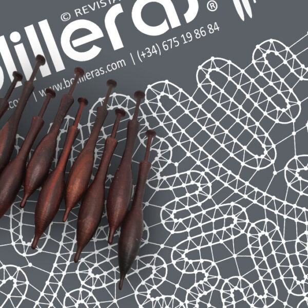 Bufanda simbólica en encaje ruso – Patrón 3e en PDF descargable