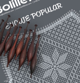 Bolso simbólico en encaje Torchon – Patrón 02e en PDF descargable