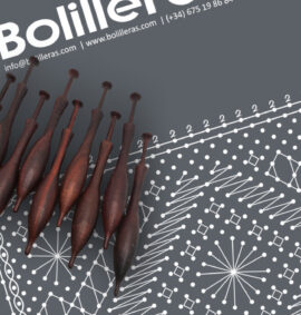 Bolso simbólico en encaje Torchon – Patrón 07e en PDF descargable