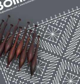 Bolso simbólico en encaje Torchon – Patrón 08e en PDF descargable