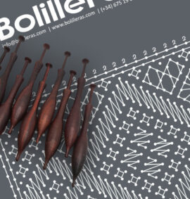 Bolso simbólico en encaje Torchon – Patrón 09e en PDF descargable