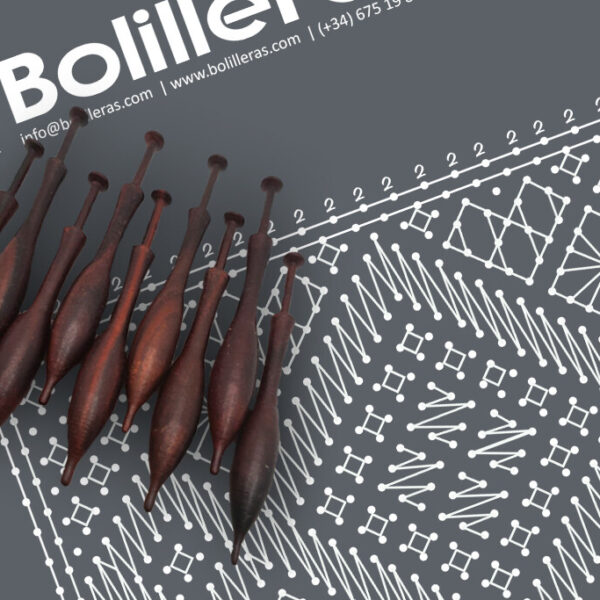 Bolso simbólico en encaje Torchon – Patrón 09e en PDF descargable