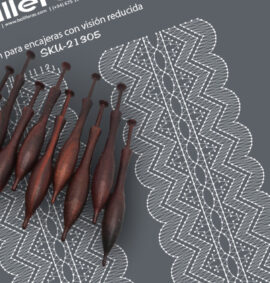 Liga simbólica en encaje Torchon – Patrón 01e en PDF descargable