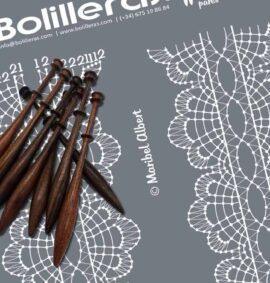 Liga ceremonial en encaje de bolillos estilo Torchon – Patrón 08e en formato electrónico