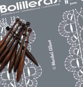 Liga ceremonial en encaje de bolillos estilo Torchon – Patrón 09e en formato electrónico