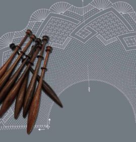 Patrón Bolilleras® Abanico Torchon 08 – encaje de bolillos PDF