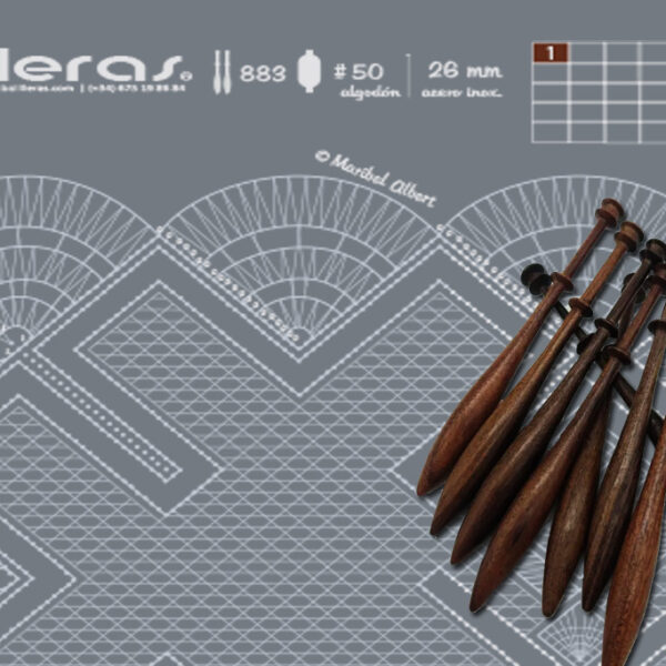 Mantilla rectangular en encaje de bolillos – Patrón 02e en formato electrónico