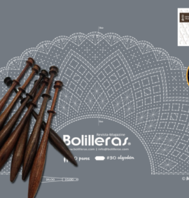 Patrón Bolilleras® Abanico Torchon 13e – encaje de bolillos en formato digital