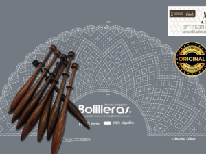 Patrón Bolilleras® Abanico Torchon 13e – encaje de bolillos en formato digital