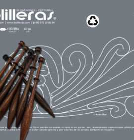 Fular Hinojosa 02 – encaje de bolillos artesanal con patrón exclusivo