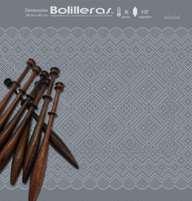 Patrón Bolilleras® Tapete Torchon 01e – encaje de bolillos PDF