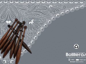 Patrón Bolilleras® Chal Ruso 01 – encaje de bolillos tres picos PDF